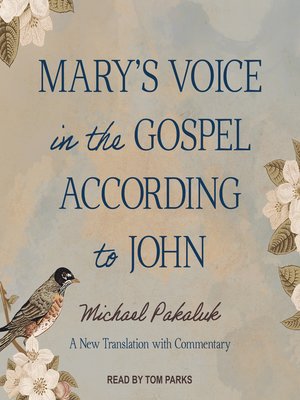 cover image of Mary's Voice in the Gospel According to John